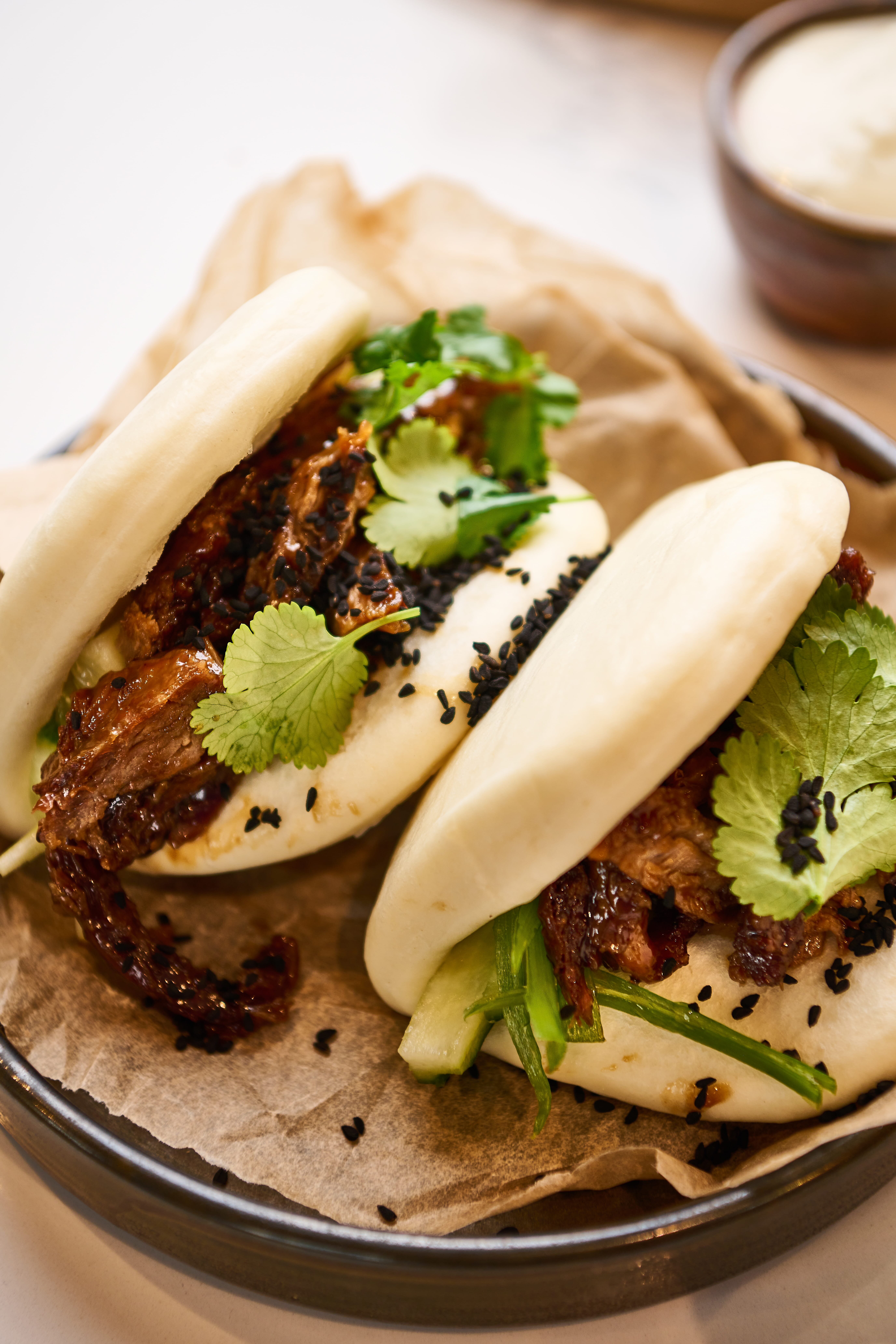 Hoi Sin Duck Steamed Boa Buns