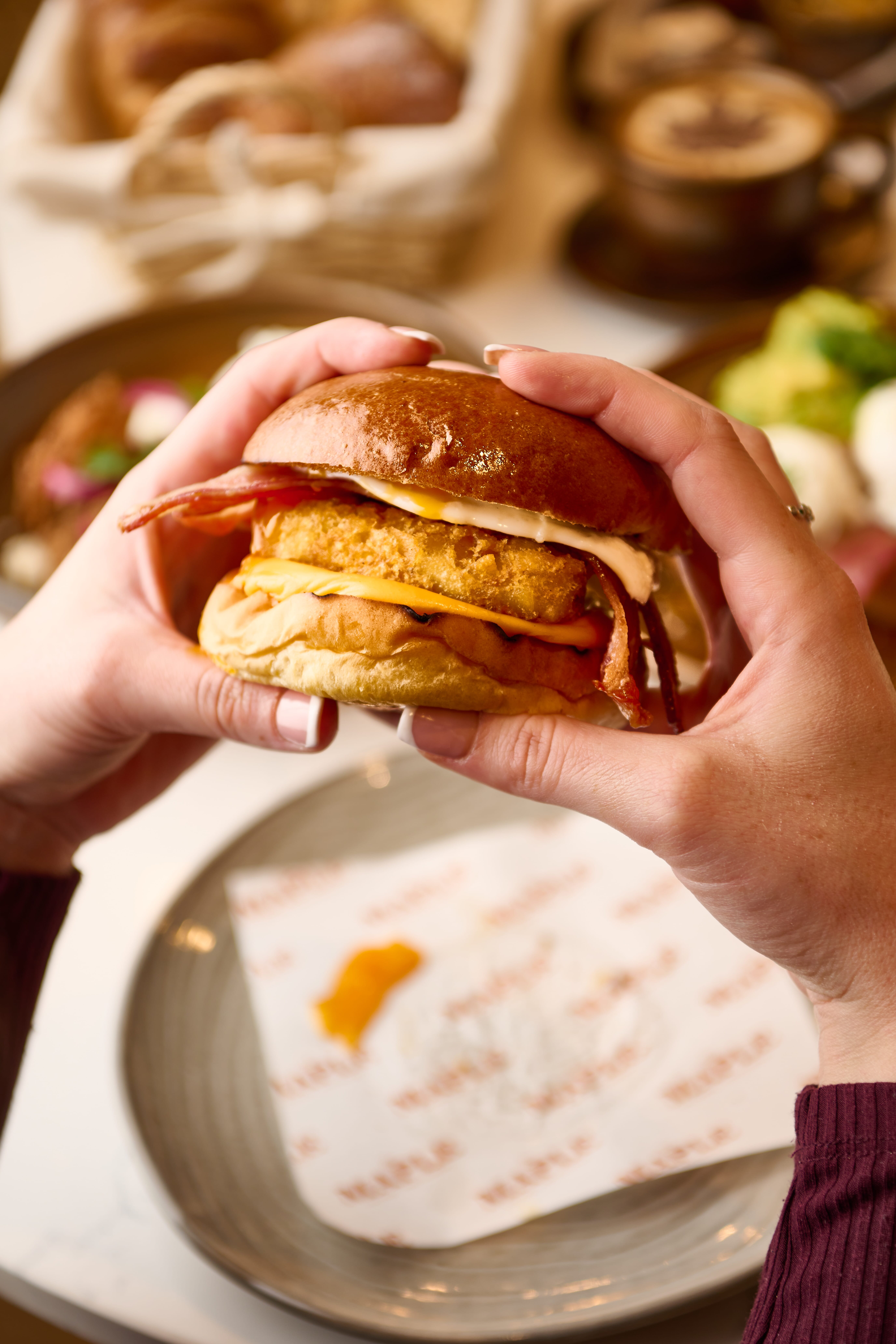 Big Breakfast Brioche Roll