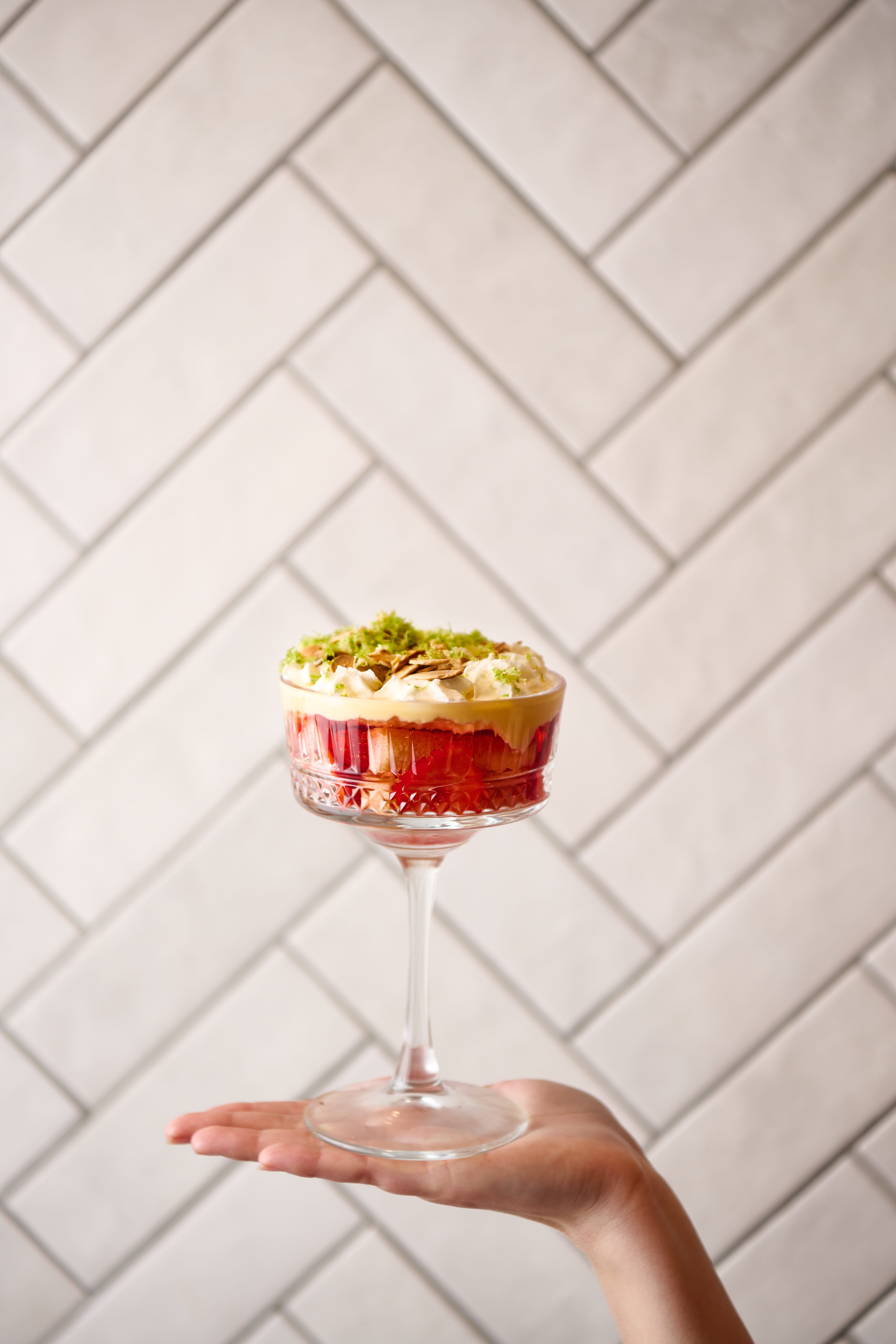 Classic Strawberry Trifle