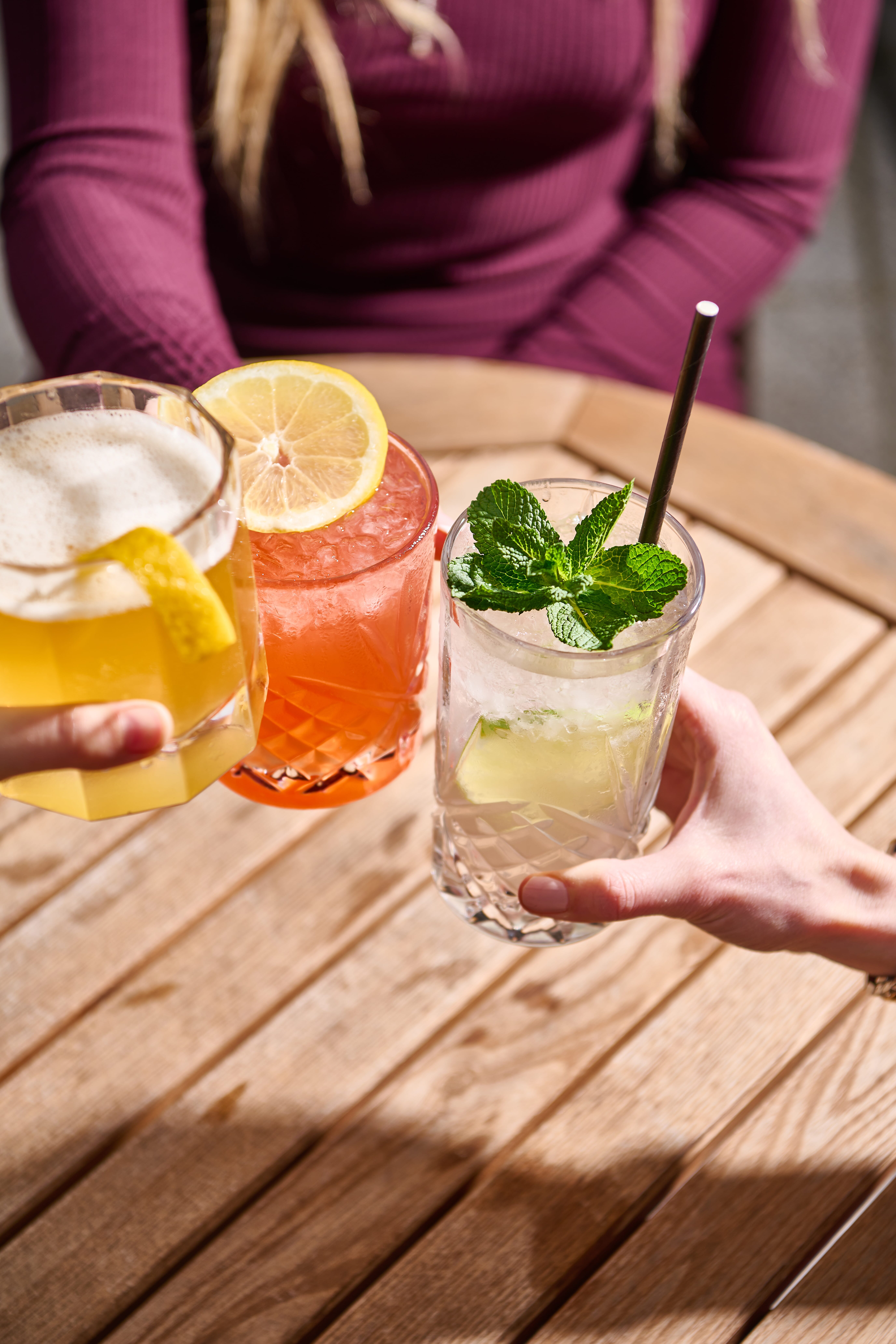 Cocktails at The Maple