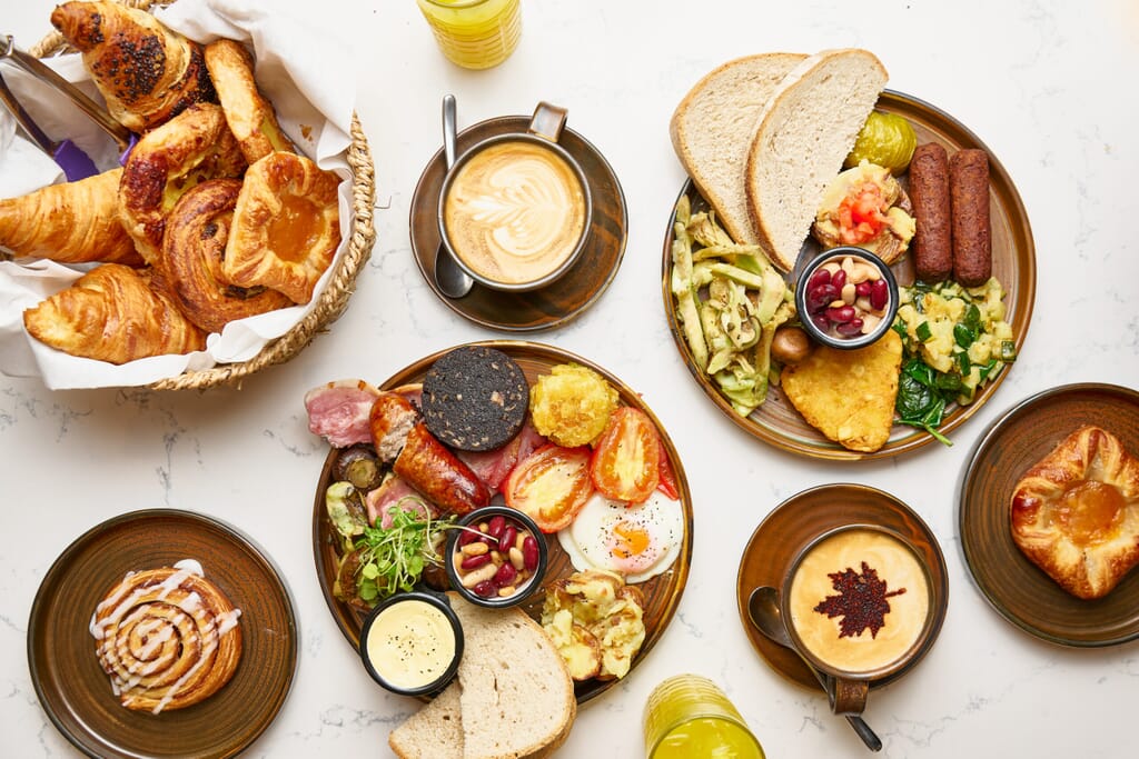 Breakfast dishes from The Maple Restaurant Breakfast dishes from The Maple Restaurant