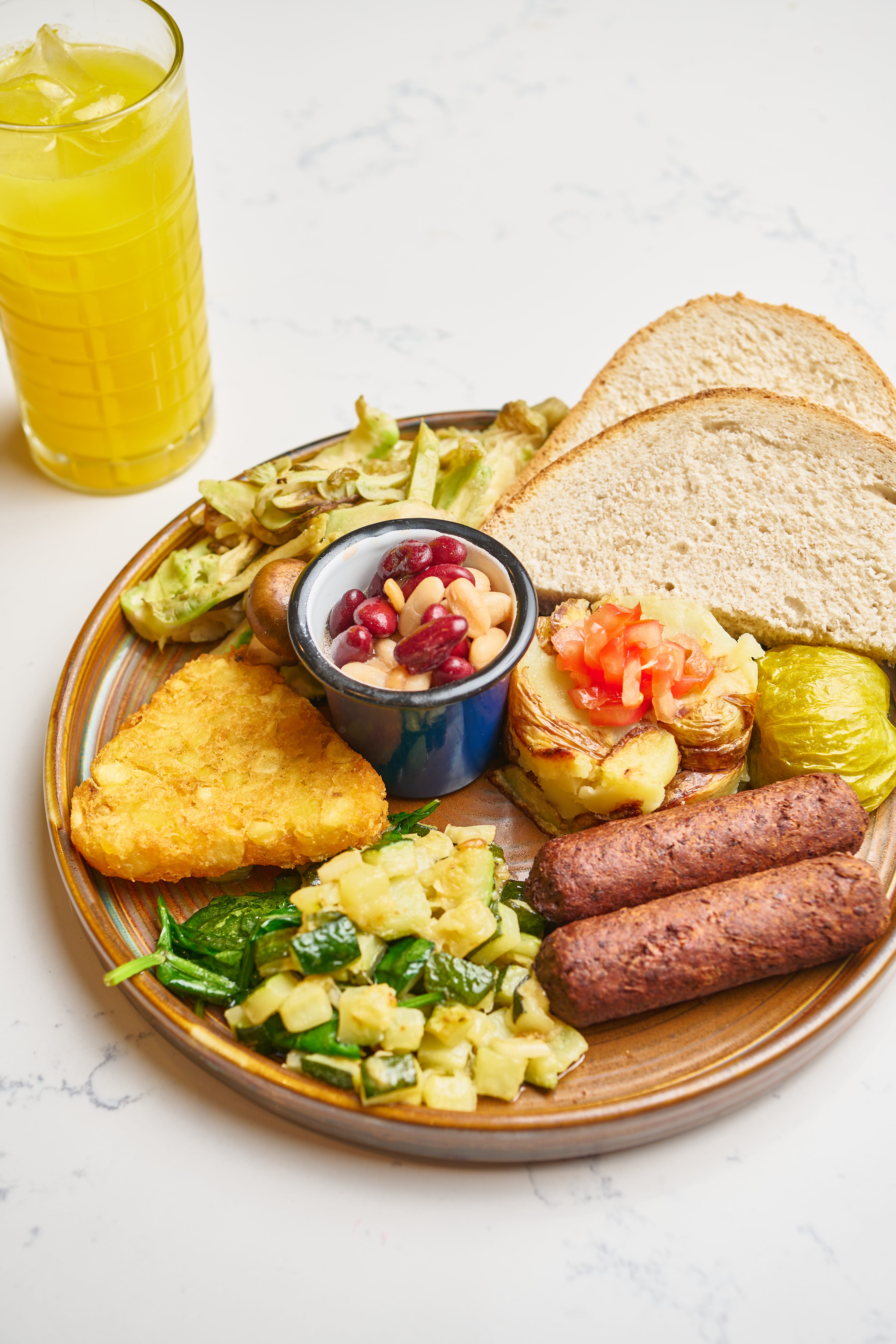 From the field breakfast